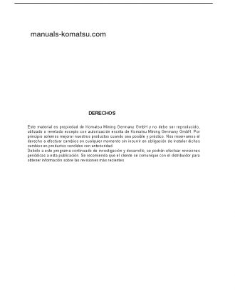 PC5500-6(DEU) S/N 15091-15091 Operation manual (Spanish)