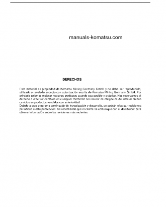 PC5500-6(DEU) S/N 15093-15093 Operation manual (Spanish)