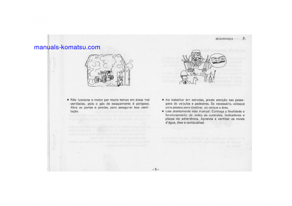 Protected: GD623A-1(JPN) S/N B1001-UP Operation manual (Portuguese)