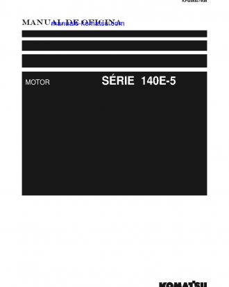 SAA6D140E-5(JPN) Shop (repair) manual (Portuguese)