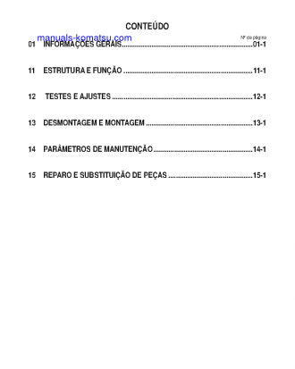 102 SERIES(BRA) Shop (repair) manual (Portuguese)