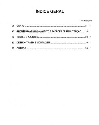 WA320-5(BRA) S/N B10001-UP Shop (repair) manual (Portuguese)