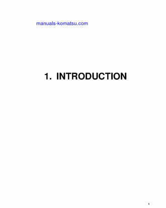 PC5500-6(DEU) S/N 15011-15011 Operation manual (English)