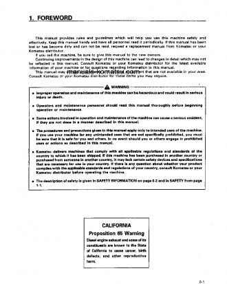 WD420-3(JPN) S/N 53101-UP Operation manual (English)