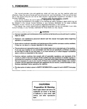 WA180-3(JPN) S/N 50001-UP Operation manual (English)