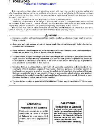 WA250-3(JPN)-A S/N 53305-UP Operation manual (English)