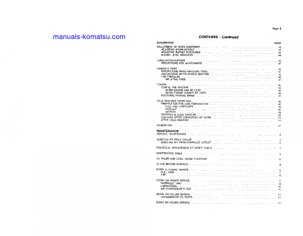 Protected: WA450-2(USA) S/N A25001-UP Operation manual (English)