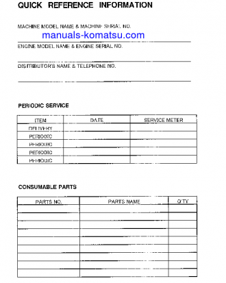 PC01-1(JPN)-A S/N 10001-14000 Operation manual (English)