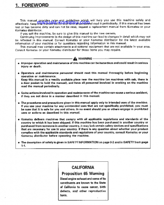 D70LE-12(JPN) S/N 60003-UP Operation manual (English)