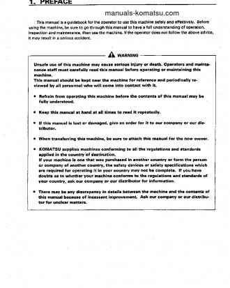 BR200J-1(JPN) S/N 1201-UP Operation manual (English)