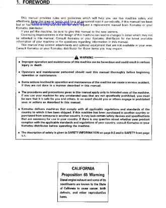 WA470-3(JPN) S/N 53001-54000 Operation manual (English)