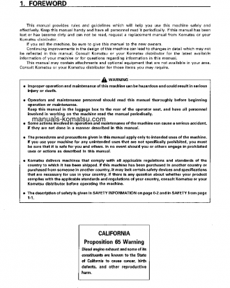 PC450LC-6(JPN) S/N 12144-12628 Operation manual (English)