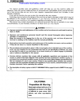 PC450-6(JPN) S/N 12144-12628 Operation manual (English)