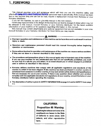 WF550T-3(JPN) S/N 50001-UP Operation manual (English)