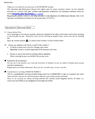 PC75UUT-2(JPN) Operation manual (English)