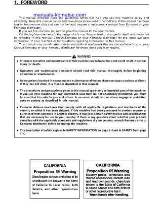 WA600-3(JPN)-EMISSION S/N 50128-UP Operation manual (English)