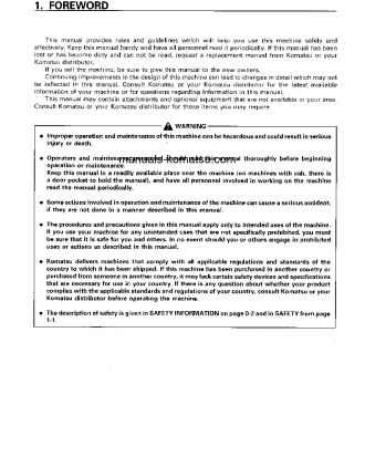 D58E-1(JPN) S/N 82458-UP Operation manual (English)