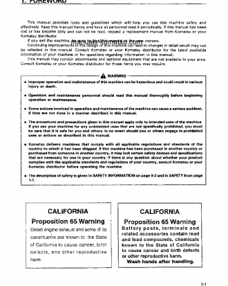 HD465-5(JPN)-TM CNTRL SYSTEM S/N 4626-UP Operation manual (English)