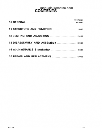 4D105-3(JPN)-C S/N 40138-UP Shop (repair) manual (English)