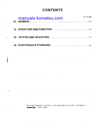 D85A-21(JPN)-B S/N 36090-UP Shop (repair) manual (English)