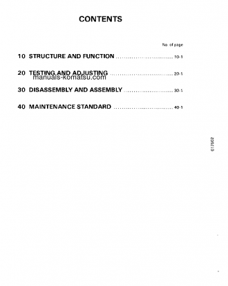 D155A-2(JPN) S/N 50001-57000 Shop (repair) manual (English)