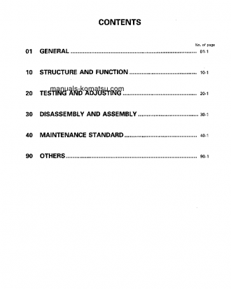 WA120-3(JPN)-D S/N 53001-UP Shop (repair) manual (English)