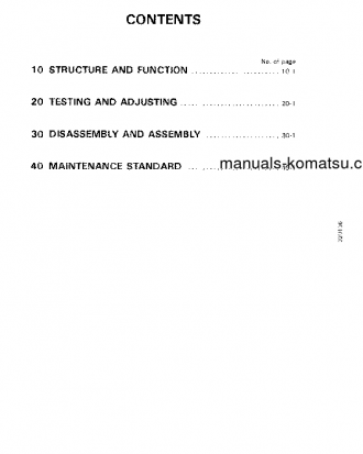 PC60-6(JPN) S/N 28001-UP Shop (repair) manual (English)