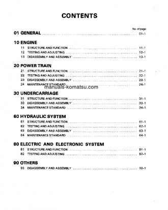PC200-3(JPN) S/N 20001-UP Shop (repair) manual (English)