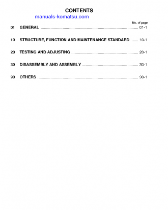 WA380-5(JPN) S/N 60001-UP Shop (repair) manual (English)