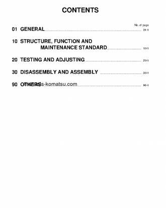 D475A-5(JPN) S/N 20001-UP Shop (repair) manual (English)