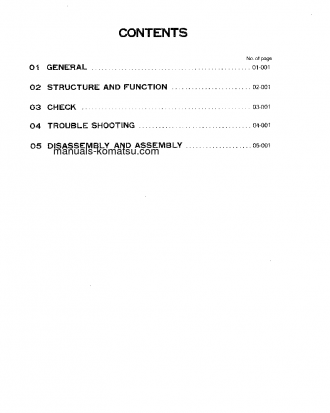 EG15-2(JPN) S/N 2001-3000 Shop (repair) manual (English)