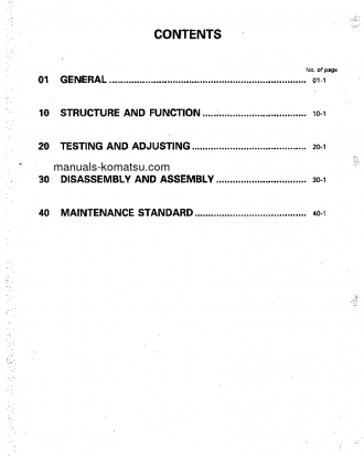 WD420-3(JPN) S/N 53101-53113 Shop (repair) manual (English)