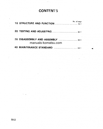 PC150-5(JPN) S/N 6001-6437 Shop (repair) manual (English)