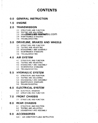 HA250-1(JPN) S/N 60691-UP Shop (repair) manual (English)
