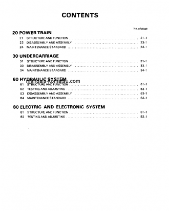 PC240-3(GBR)-PERKINS S/N K15001-UP Shop (repair) manual (English)