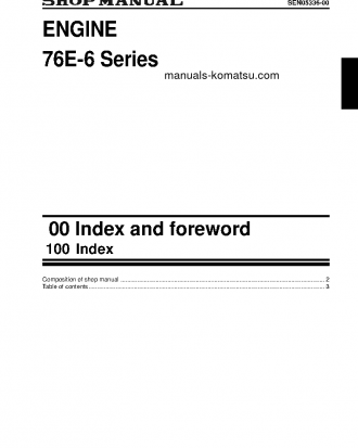 76E-6 SERIES(JPN) Shop (repair) manual (English)