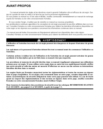 WA120L-3(JPN)-MC S/N 54104-UP Operation manual (French)
