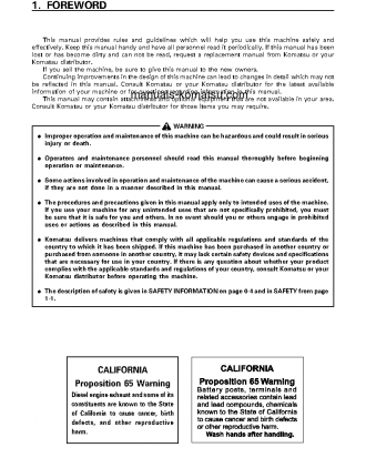 WA1200-3(JPN) S/N 50001-50056 Operation manual (English)