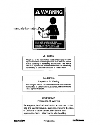 PC200LC-8(THA)-ECOT S/N C60001-UP Operation manual (English)