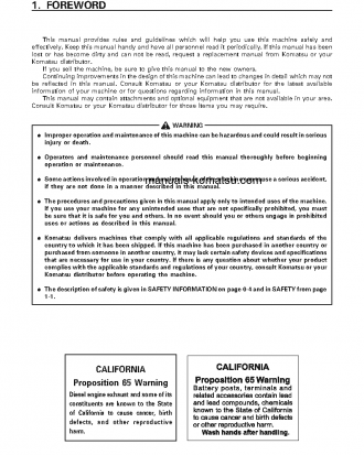 WA250-3(JPN) S/N 53305-UP Operation manual (English)