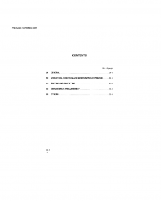 PC290LC-7(GBR)-K S/N 40001-UP Shop (repair) manual (English)