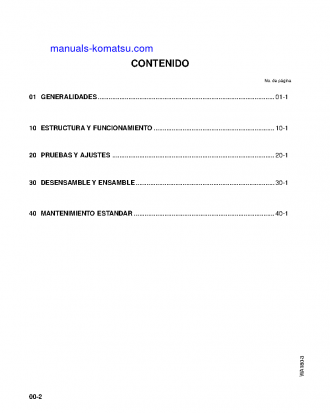 WA180-3(JPN) S/N 50001-UP Shop (repair) manual (Spanish)