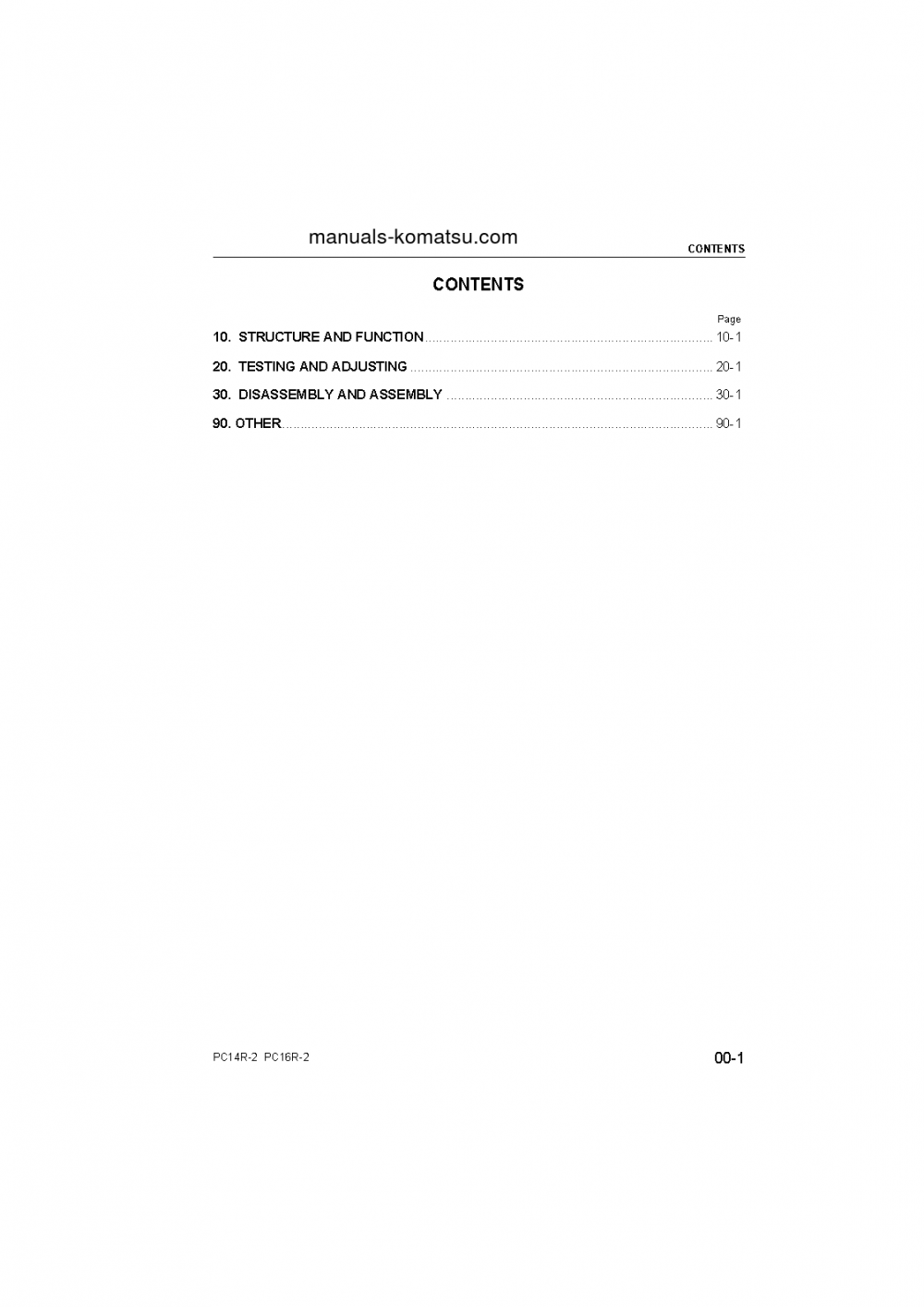 Protected: PC16R-2(ITA) S/N F00003-UP Shop (repair) manual (English)